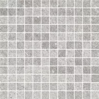 Mozaiek tegel - Tilorex Palo Grey Mat - 30x30 cm (2,5/2,5) - Gerectificeerd - Keramisch - 9,3 mm dik - VTX60243