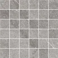 Mozaiek tegel - Tilorex Palo Grey Mat - 30x30 cm (5/5) - Gerectificeerd - Keramisch - 9,3 mm dik - VTX60239