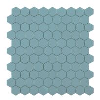 Mozaiek tegels By Goof mozaiek hexagon jade 3,5x3,5cm 5 mm dik