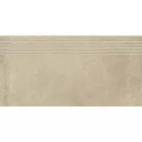 Traptegel - Tilorex Graca Cream - 30x120 cm - Gerectificeerd - Keramisch - 8 mm dik - VTX60539