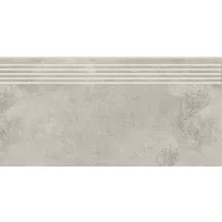 Traptegel - Tilorex Picanello Light Grey Mat - 30x60 cm - Gerectificeerd - Keramisch - 8 mm dik - VTX61137