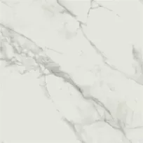 Vloer en wandtegel - Tilorex Calacatta marmer white Polished - 80x80 cm - Gerectificeerd - Glas - 8 mm dik - VTX60285