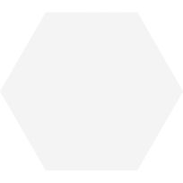 Vloertegel en wandtegel - Hexagon Timeless White mat - 15x17 cm - 9 mm dik