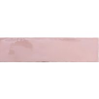 Wandtegel - Colonial Pink glans - 7,5x30 cm - 9 mm dik