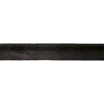 Wandtegel - Moldura Colonial Black glans - 5x30 cm - 8mm dik