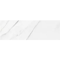 Wandtegel - Tilorex Calacatta Carmen White marble structuur Glossy - 30x90 cm - Gerectificeerd - Keramisch - 11 mm dik - VTX60300