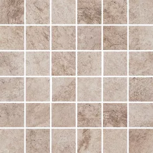 Mosaic tile - Tilorex Confluence Cream Mat - 30x30 cm - Rectified - Ceramic - 8 mm thick - VTX60746