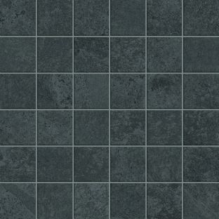 Mosaic tiles Impact Graphite mozaiek 5x5 op net van - 30x30 cm - 8 mm thick