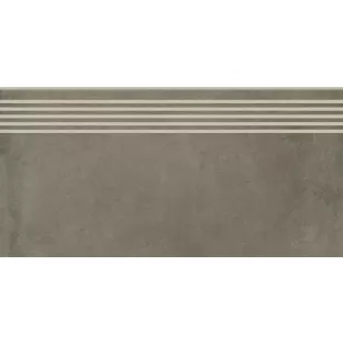 Ceramic stair tile - Tilorex Graca Taupe Mat - 30x60 cm - Rectified - Ceramic - 8 mm thick - VTX60563
