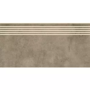 Ceramic stair tile - Tilorex Gràcia Taupe Mat - 30x60 cm - Rectified - Ceramic - 8 mm thick - VTX60260