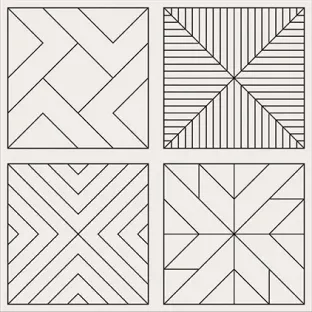 Floor and wall tile - Tilorex Scampia Grey Mat - 30x30 cm - Not Rectified - Ceramic - 8 mm thick - VTX60816