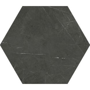 Floor tile and Wall tile - Hexagon Marquina Mat - 15x17 cm - 9 mm thick