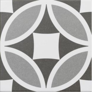 Floor tile and Wall tile - Olympia Grey - 20x20 cm - 7 mm thick