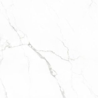 Floor tile and Wall tile - Statuario glans - 60x60 cm - rectified edges - 9 mm thick