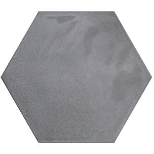 Wall tile - Hexagon Moon Grey glans 16x18 9 mm thick