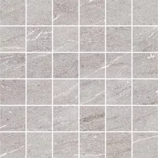 Mozaiek tegel - Tilorex Arenal grey Mat - 30x30 cm - Gerectificeerd - Keramisch - 8 mm dik - VTX60157