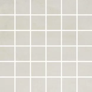 Mozaiek tegel - Tilorex Eterno Light grey Mat - 30x30 cm - Gerectificeerd - Keramisch - 8 mm dik - VTX60355