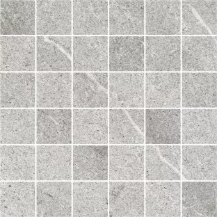 Mozaiek tegel - Tilorex Palo Light grey Mat - 30x30 cm (5/5) - Gerectificeerd - Keramisch - 9,3 mm dik - VTX60240