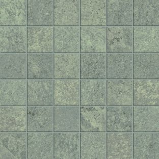 Mozaiek tegels Impact Ash mozaiek 5x5 op net van - 30x30 cm - 8 mm dik