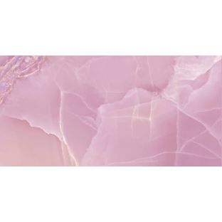 Vloertegel en wandtegel - Onyx Rose polished - 60x120 cm - gerectificeerd - 9 mm dik