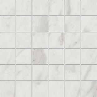 Vloertegel en wandtegel - Velvet White mozaiek 5x5 - 10 mm dik
