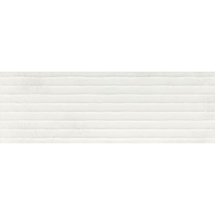 Wandtegel - Code Tesla White - 40x120 cm - gerectificeerd - 11mm dik