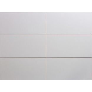 Wandtegel - Kerabo wit mat - 30x60 cm - 9mm dik