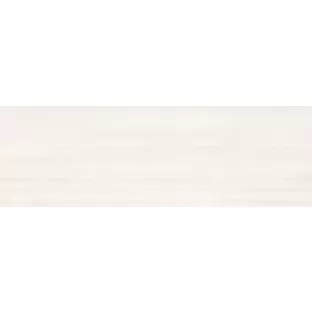Wandtegel - Tilorex Boavista White golf Zacht glanzend - 25x75 cm - Gerectificeerd - Keramisch - 10 mm dik - VTX60518