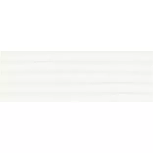 Wandtegel - Tilorex Brancaccio White structuur Glossy - 40x120 cm - Gerectificeerd - Keramisch - 12 mm dik - VTX61171