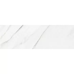 Wandtegel - Tilorex Calacatta Carmen White marble structuur Glossy - 30x90 cm - Gerectificeerd - Keramisch - 11 mm dik - VTX60300