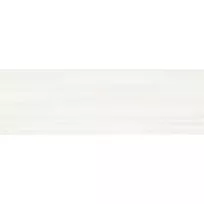 Decor tile - Tilorex Boavista White round Satin - 25x75 cm - Rectified - Ceramic - 10,5 mm thick - VTX60516