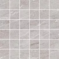 Mosaic tile - Tilorex Arenal grey Mat - 30x30 cm - Rectified - Ceramic - 8 mm thick - VTX60157