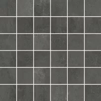 Mosaic tile - Tilorex Neudorf Graphite Mat - 30x30 cm - Rectified - Ceramic - 8 mm thick - VTX60683