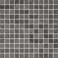 Mosaic tile - Tilorex Palo Dark grey Mat - 30x30 cm (2,5/2,5) - Rectified - Ceramic - 9,3 mm thick - VTX60242