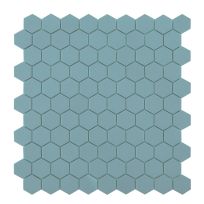 Mosaic tiles By Goof hexagon jade 3,5x3,5cm 5 mm thick