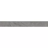 Tile skirting - Tilorex Pablo Grey Mat - 7x60 cm - Rectified - Ceramic - 9,3 mm thick - VTX60343