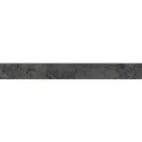 Tile skirting - Tilorex Picanello Graphite Mat - 7x60 cm - Rectified - Ceramic - 8 mm thick - VTX61127