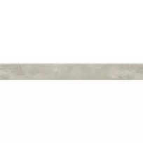 Tile skirting - Tilorex Picanello Light Grey Mat - 7x60 cm - Rectified - Ceramic - 8 mm thick - VTX61129