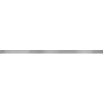 Tile profile - Tilorex Bologna Silver Glossy - 2x60 cm - Not Rectified - Ceramic - 8 mm thick - VTX61346