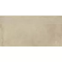 Ceramic stair tile - Tilorex Graca Cream Mat - 30x60 cm - Rectified - Ceramic - 8 mm thick - VTX60566