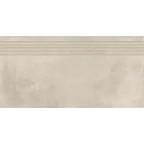 Ceramic stair tile - Tilorex Graca White Mat - 30x60 cm - Rectified - Ceramic - 8 mm thick - VTX60565