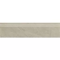 Ceramic stair tile - Tilorex Palo Beige Mat - 30x120 cm - Rectified - Ceramic - 9,3 mm thick - VTX60249