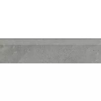 Ceramic stair tile - Tilorex Panura Grey - 30x120 cm - Rectified - Ceramic - 8 mm thick - VTX61211