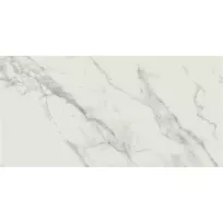 Floor and wall tile - Tilorex Calacatta marmer white Mat - 60x120 cm - Rectified - Ceramic - 8 mm thick - VTX60281