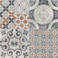 Floor and wall tile - Tilorex Villanova Multi even Satin - 40x40 cm - Not Rectified - Ceramic - 8 mm thick - VTX61052