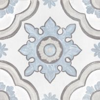 Floor tile and Wall tile - Adobe Decor Basma White - 20x20 cm - 8 mm thick