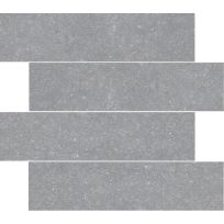 Floor tile and Wall tile - Belgium Pierre Grey - 14,8x60 cm - rectified edges - 10 mm thick