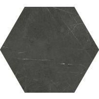 Floor tile and Wall tile - Hexagon Marquina Mat - 15x17 cm - 9 mm thick