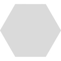 Floor tile and Wall tile - Hexagon Timeless Pearl mat - 15x17 cm - 9 mm thick