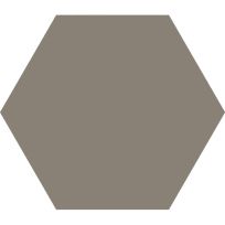 Floor tile and Wall tile - Hexagon Timeless Taupe mat - 15x17 cm - 9 mm thick